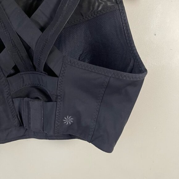 Athleta Gigi Sports Bra High Impact Black Athletic Active 868882 Womens XS - Picture 6 of 9